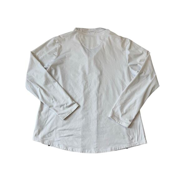 EP Pro Tour Tech, Womens jacket, size XL, White & Blue, 1/4 zip, performance - Picture 2 of 6